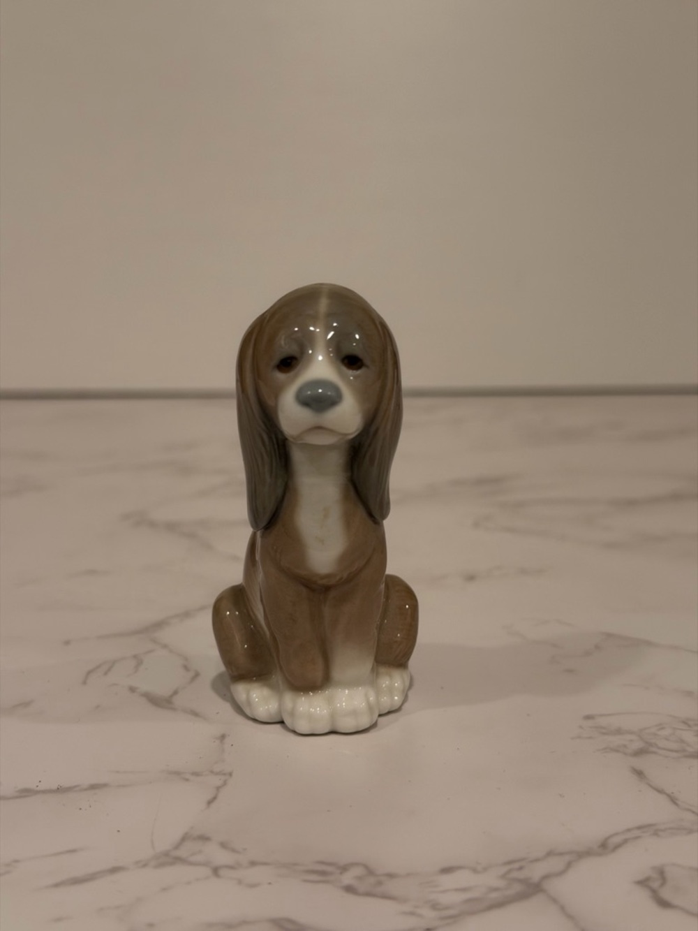 Lladro Dog Figurine "Good Puppy"  #1289 Juan Huerta Retired In 1985